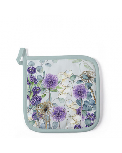 Potholder Lunaria green