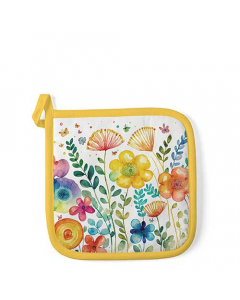 Potholder Vibrant spring white