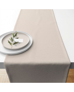 Table runner 40x150 cm Uni moonbeam