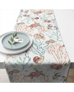 Table runner 40x150 cm Sea animals