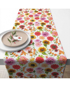 Table runner 40x150 cm Autumn blooming