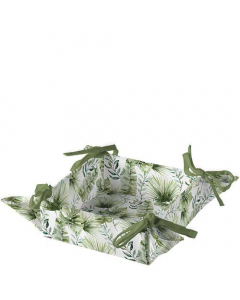 Bread basket Jungle leaves white