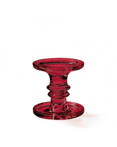 Standing candle holder big red