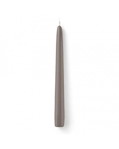 Candle tapered grey