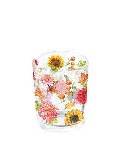Tea light holder Autumn blooming
