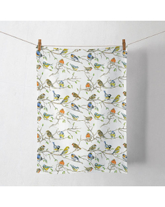 Kitchen towel Birds meeting