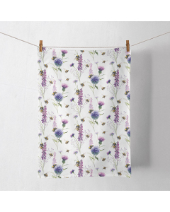 Kitchen towel Bumblebees in the meadow