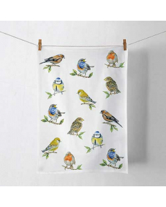 Kitchen towel Bird species white