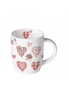 Mug 0.2 L Lovely hearts