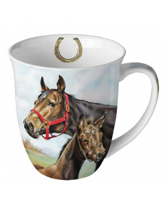 Mug 0.4 L Horse love