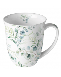 Mug 0.4 L Eucalyptus all over