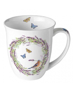 Mug 0.4 L Chaffinch white