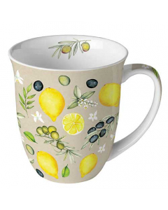 Mug 0.4 L Olives and lemon