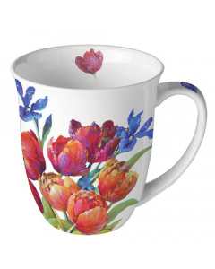 Mug 0.4 L Tulips of joy