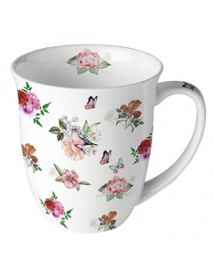 Mug 0.4 L Charlotte white