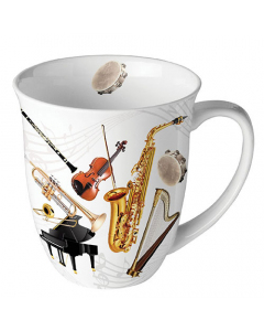 Mug 0.4 L Music instruments