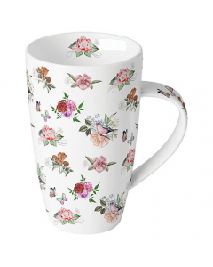 Mug 0.6 L Charlotte white