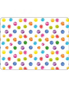 Placemat Polka dots white