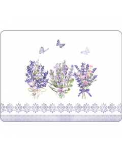 Placemat Lovely lavender white