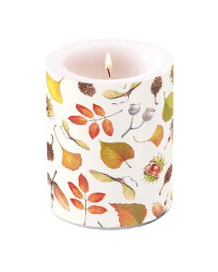 Candle big Autumn details