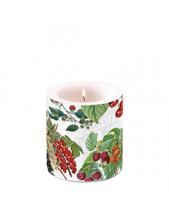 Candle small Fresh fruits