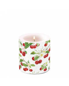 Candle small Fresh cherries
