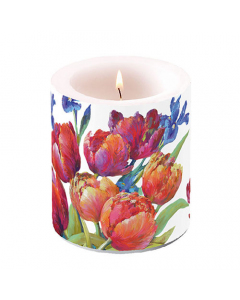 Candle medium Tulips of joy