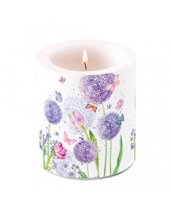 Candle medium Flower beauty