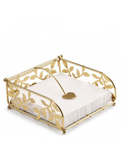 Napkin holder Branch big gold