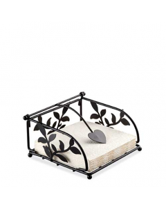 Napkin Holder Branch small black