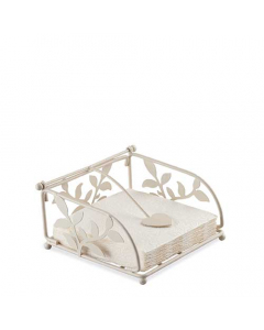 Napkin Holder Branch Small Cream