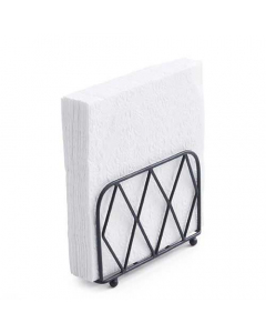 Napkin Holder Diamond black