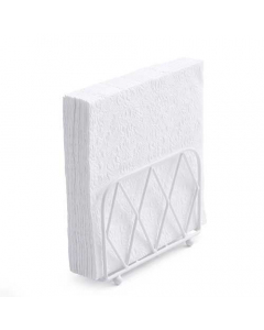 Napkin Holder Diamond white