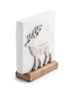 Napkin holder Reindeer silver