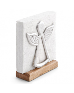 Napkin holder Angel silver