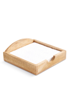 Napkin holder Wooden rustic lunch