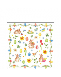 Napkin 25 Easter collage FSC Mix