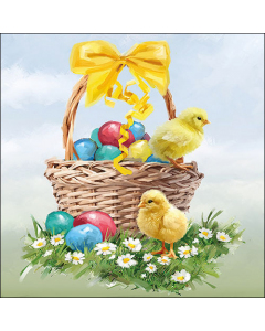 Napkin 33 Easter basket FSC Mix