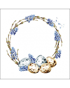 Napkin 33 Muscari wreath FSC Mix