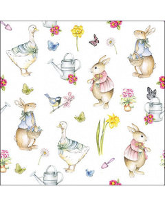 Napkin 33 Easter garden FSC Mix