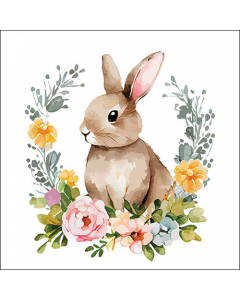 Napkin 33 Cute Easter rabbit FSC Mix