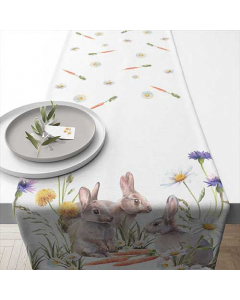 Table runner 40x150 cm Carrot treat