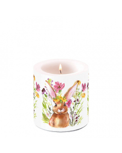 Candle small Girl bunny