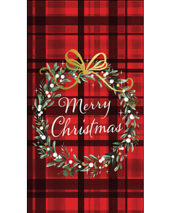 Napkin GT Christmas plaid red FSC Mix