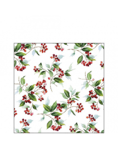 Napkin 25 Winter foliage FSC Mix