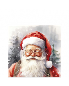 Napkin 25 Happy Santa FSC Mix