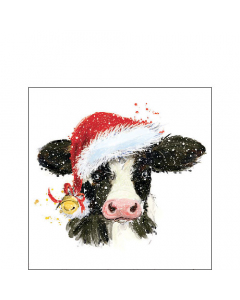 Napkin 25 Christmas cow bell FSC Mix