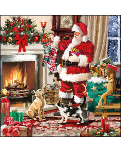 Napkin 33 Santa interior FSC Mix