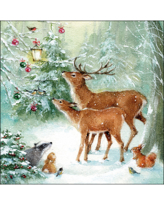 Napkin 33 Forest celebration FSC Mix