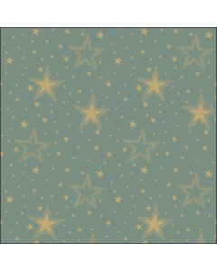 Napkin 33 Night sky gold/sage FSC Mix